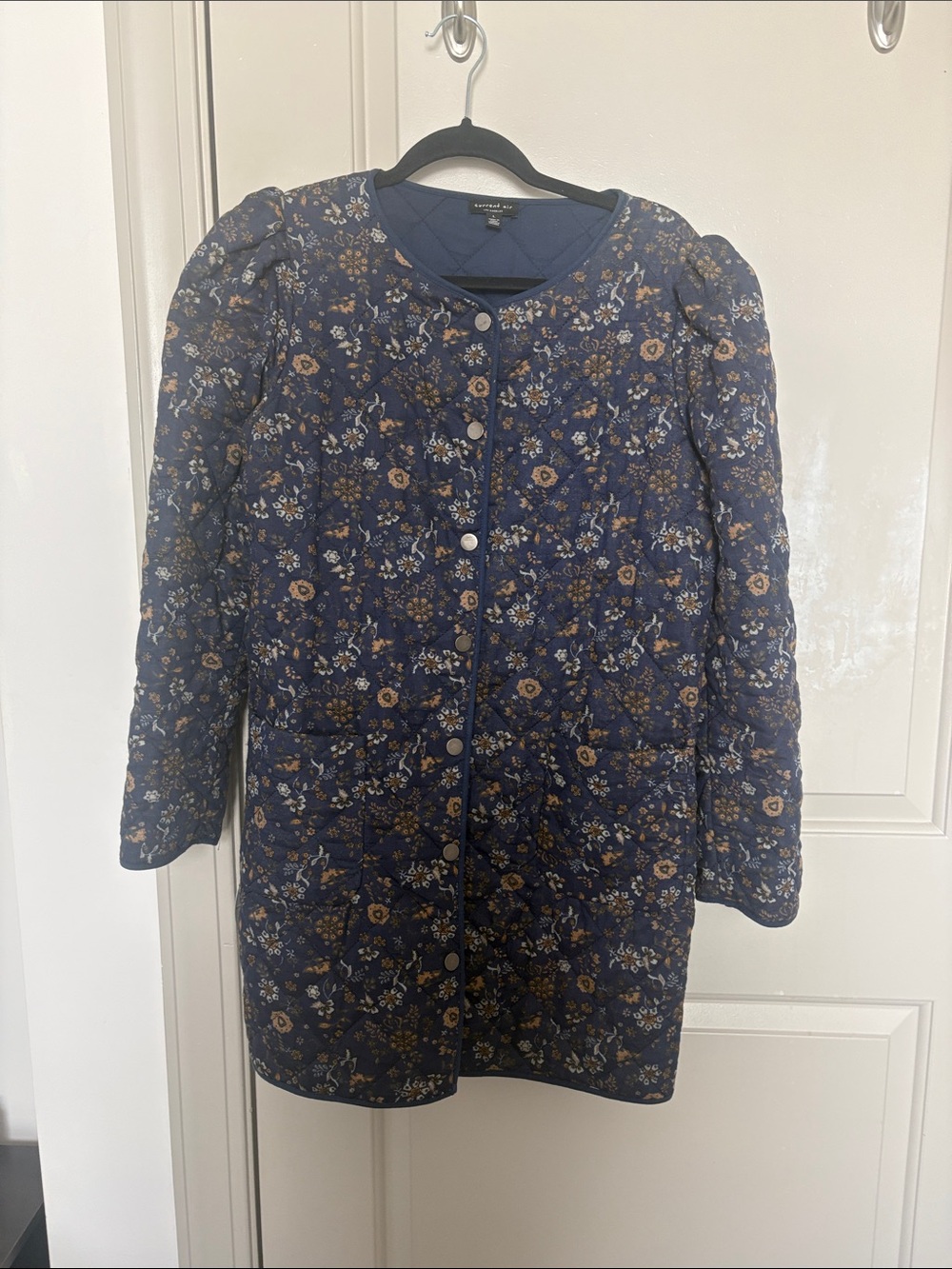 Current Air LA pop sleeved mid length jacket